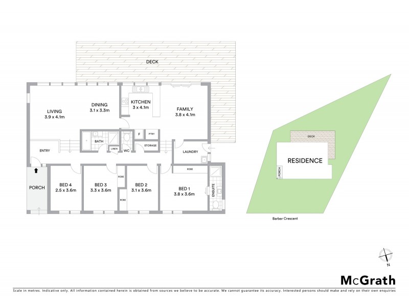36 Barber Crescent, Flynn ACT 2615 Floorplan