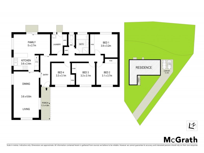 10 St John Crescent, Florey ACT 2615 Floorplan