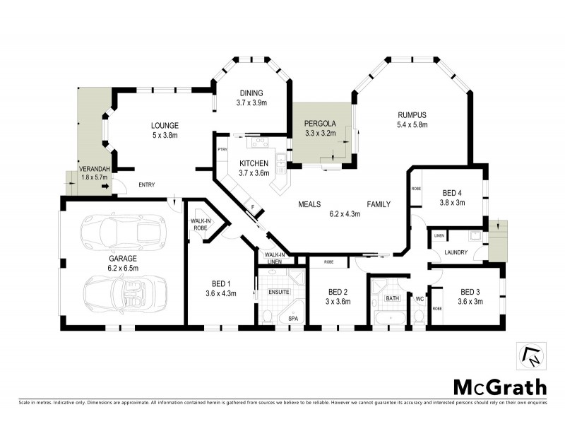 7 Acraman Place, Amaroo ACT 2914 Floorplan