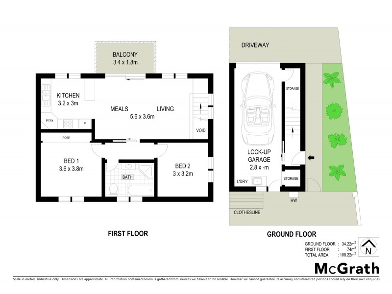 1 Nimbera Street, Harrison ACT 2914 Floorplan