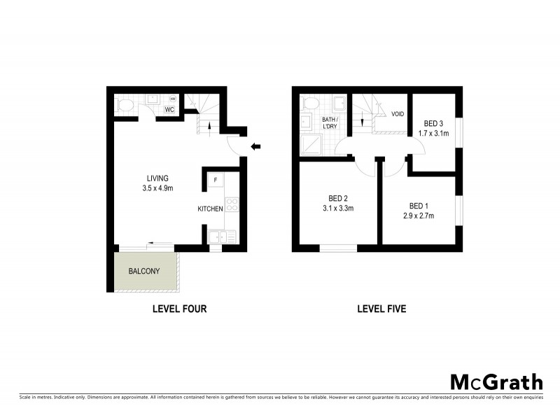 23/31 Disney Court, Belconnen ACT 2617 Floorplan