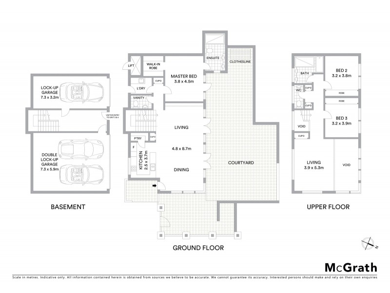 3/28 Empire Circuit, Forrest ACT 2603 Floorplan