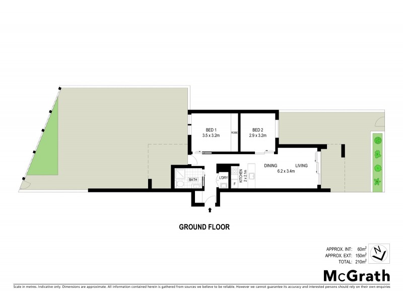 5/50 Hillcrest Street, Crace ACT 2911 Floorplan