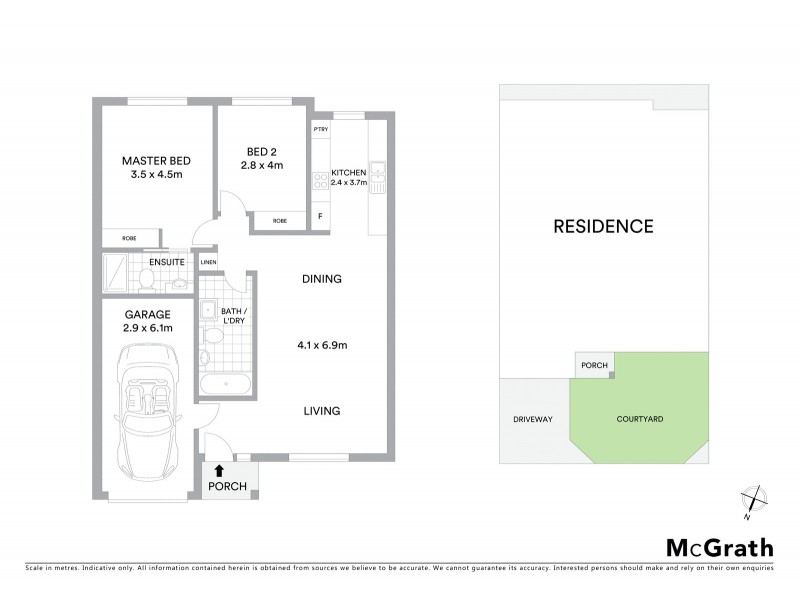 19/7 Loveday Crescent, Casey ACT 2913 Floorplan