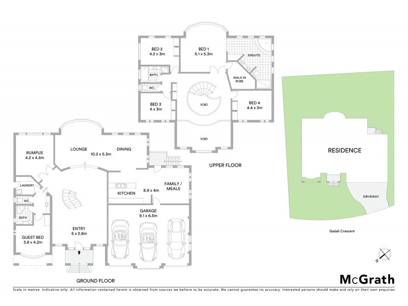 5 Gadali Crescent, Ngunnawal ACT 2913 Floorplan