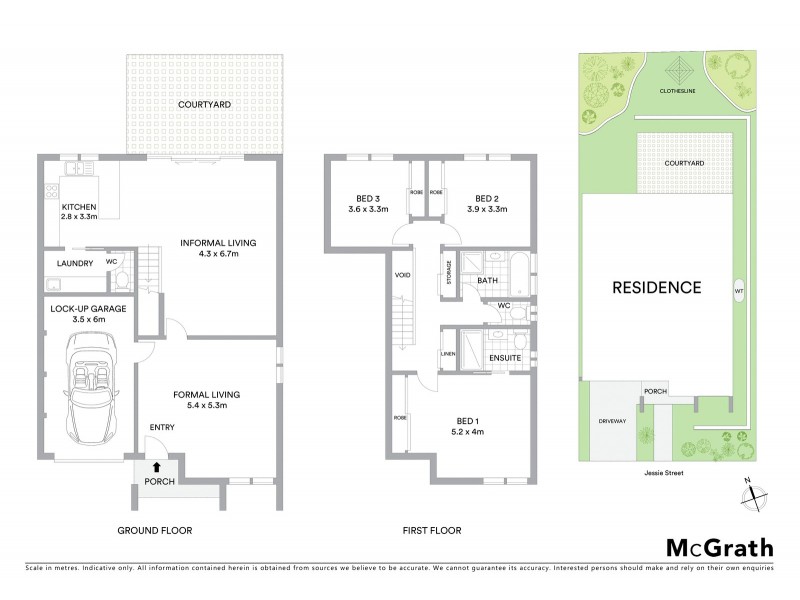 6 Jessie Street, Forde ACT 2914 Floorplan