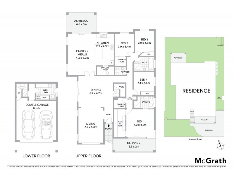 8 Numiari Street, Bonner ACT 2914 Floorplan