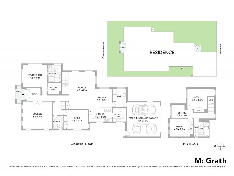 14 Oodgeroo Avenue, Franklin ACT 2913 Floorplan