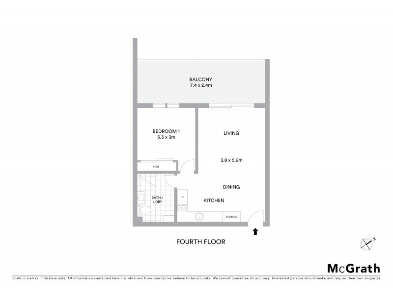 43/21 Braybrooke Street, Bruce ACT 2617 Floorplan