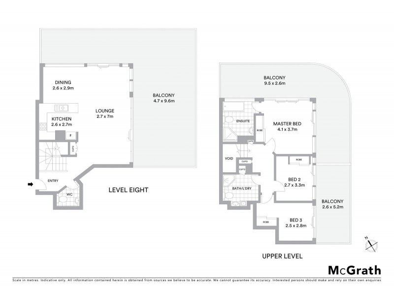 805/222 City Walk, Canberra ACT 2600 Floorplan