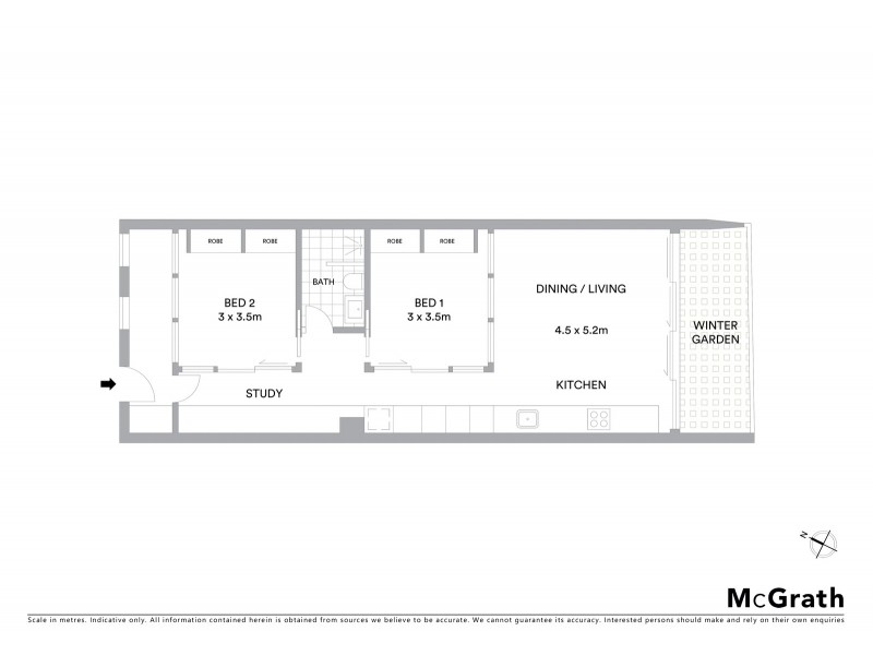 702/25 Edinburgh Avenue, Canberra ACT 2600 Floorplan