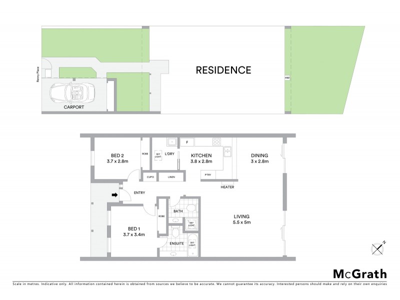 46 Renny Place, Belconnen ACT 2617 Floorplan