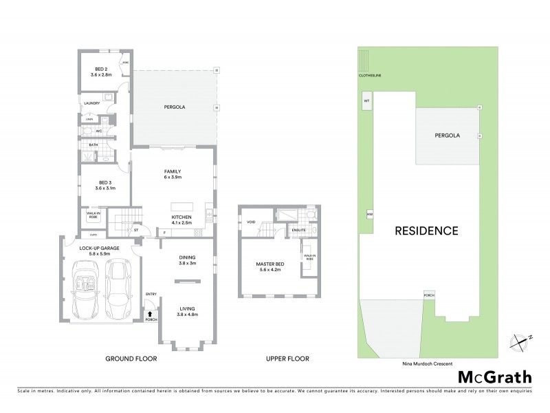 26 Nina Murdoch Crescent, Franklin ACT 2913 Floorplan