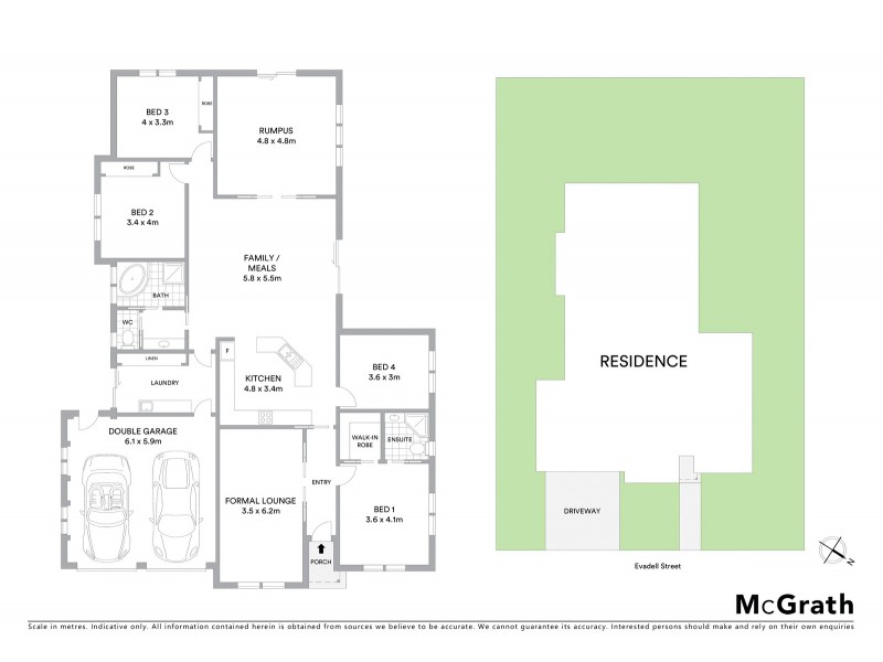 3 Evadell Street, Gungahlin ACT 2912 Floorplan