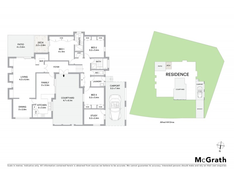 36 Alfred Hill Drive, Melba ACT 2615 Floorplan