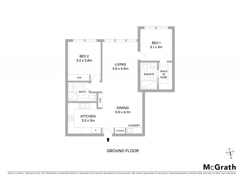 30/21 Christina Stead Street, Franklin ACT 2913 Floorplan