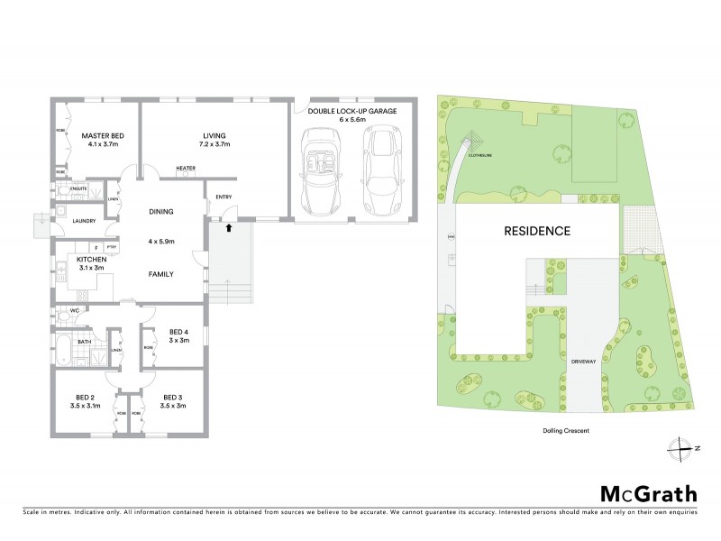 16 Dolling Crescent, Flynn ACT 2615 Floorplan