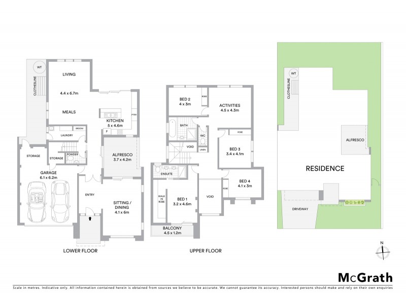 105 Hibberd Crescent, Forde ACT 2914 Floorplan