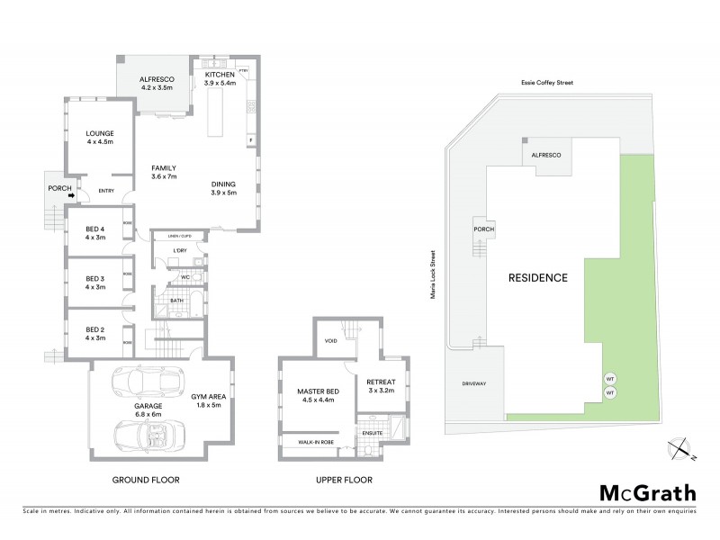 1 Maria Lock Street, Bonner ACT 2914 Floorplan