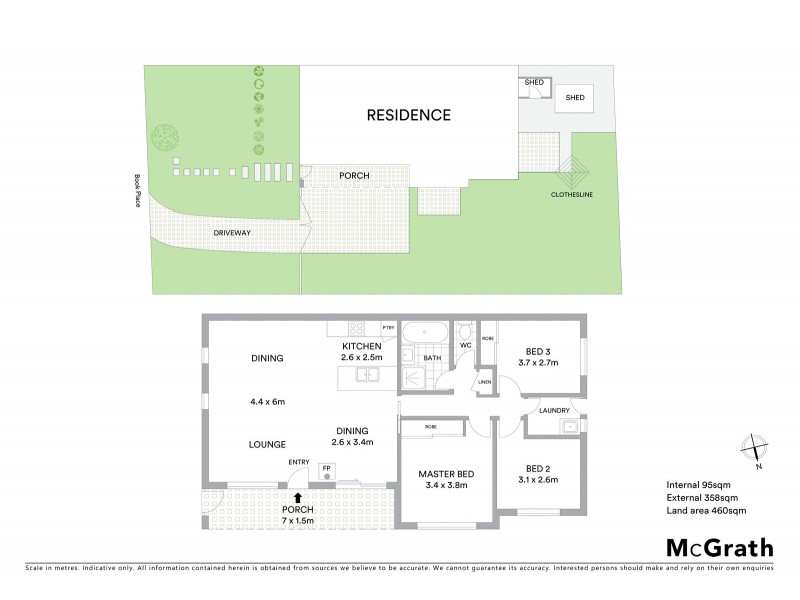 7 Book Place, Latham ACT 2615 Floorplan
