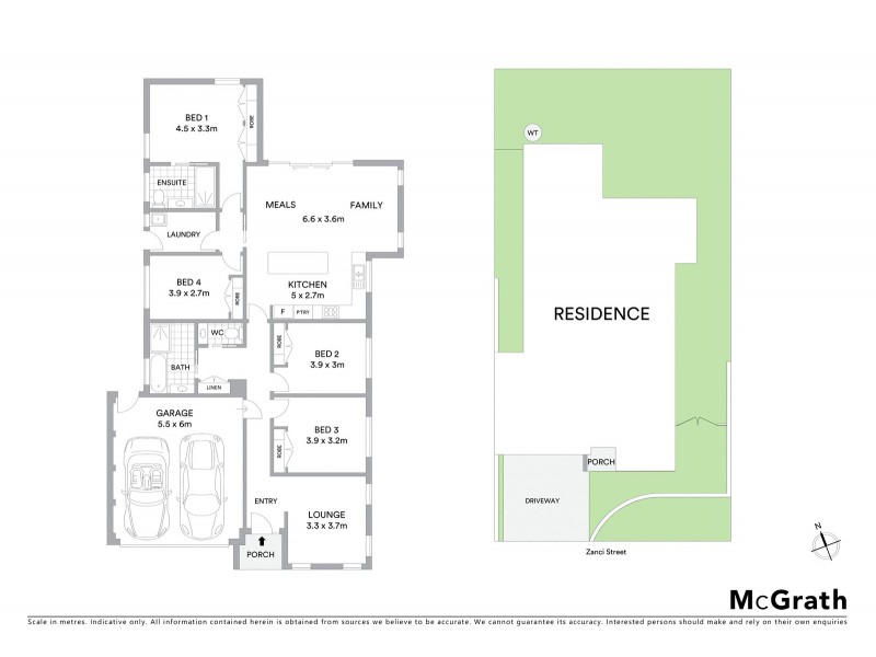 63 Zanci Street, Crace ACT 2911 Floorplan