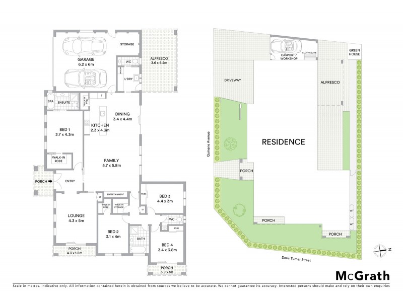 35 Quinane Avenue, Forde ACT 2914 Floorplan
