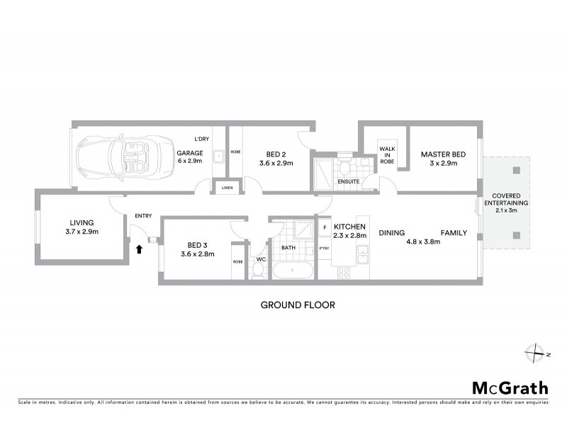 32 Gudamang Street, Ngunnawal ACT 2913 Floorplan
