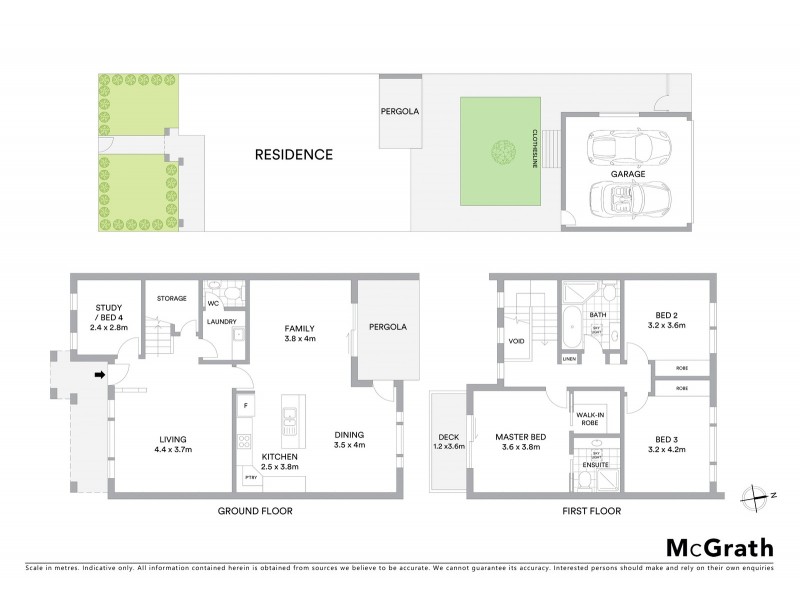 4 Tuffin Lane, Gungahlin ACT 2912 Floorplan