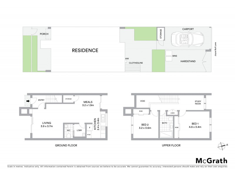 6 Joyce Bull Lane, Casey ACT 2913 Floorplan