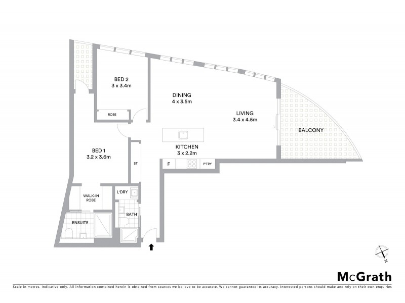 351/1 Anthony Rolfe Avenue, Gungahlin ACT 2912 Floorplan