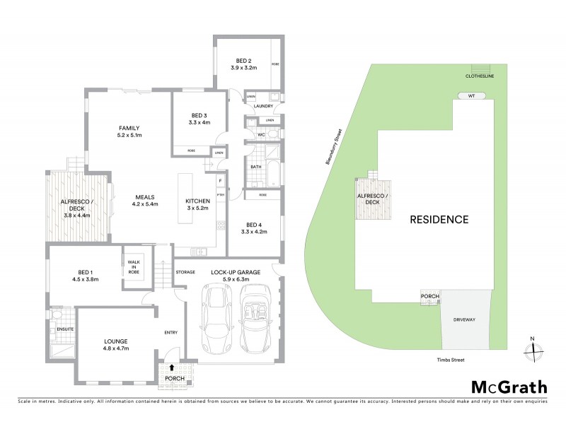 52 Bieundurry Street, Bonner ACT 2914 Floorplan