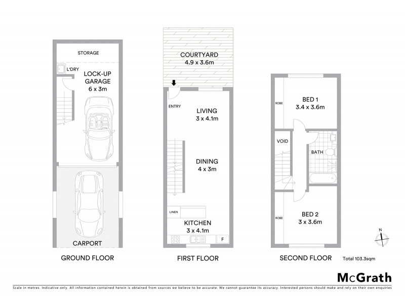 23/15 Andersch Street, Casey ACT 2913 Floorplan