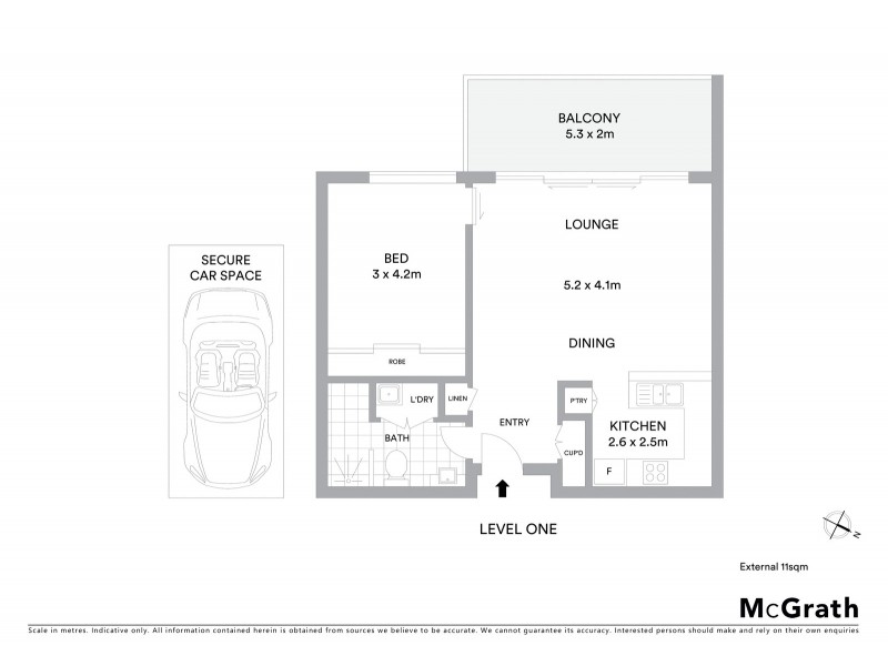 104/100 Gungahlin Place, Gungahlin ACT 2912 Floorplan