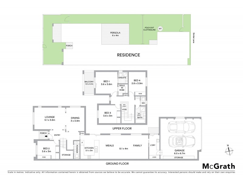 3 Stride Lane, Gungahlin ACT 2912 Floorplan