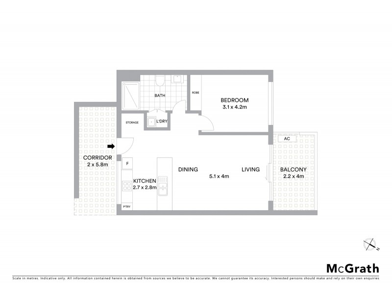 106/116 Easty Street, Phillip ACT 2606 Floorplan