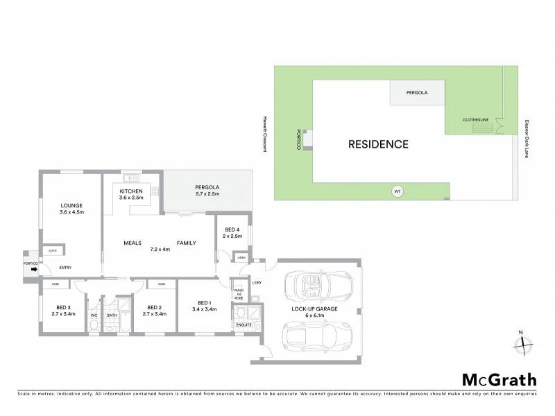 6 Hewett Crescent, Franklin ACT 2913 Floorplan