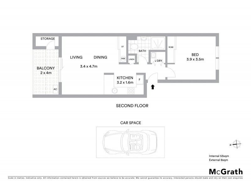 21/6 Gungahlin Place, Gungahlin ACT 2912 Floorplan