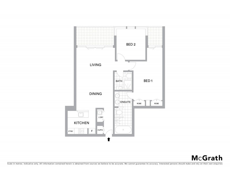 303/19 Marcus Clarke Street, Acton ACT 2601 Floorplan