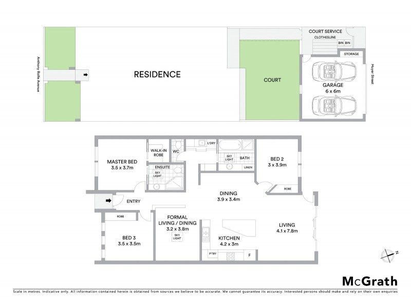 149 Anthony Rolfe Avenue, Gungahlin ACT 2912 Floorplan