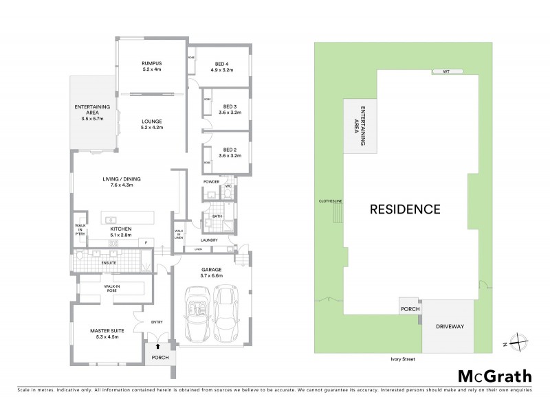 60 Ivory Street, Crace ACT 2911 Floorplan