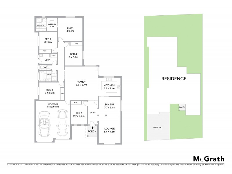 27 Delma View, Gungahlin ACT 2912 Floorplan