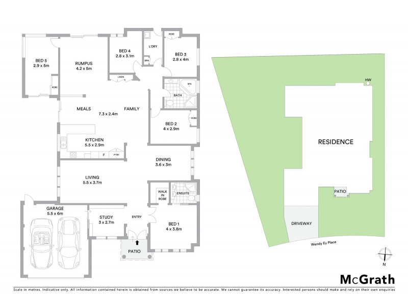 13 Wendy Ey Place, Nicholls ACT 2913 Floorplan