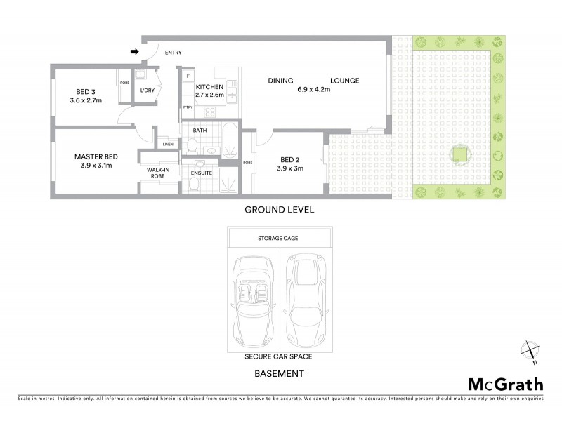10/36 Morell Close, Belconnen ACT 2617 Floorplan