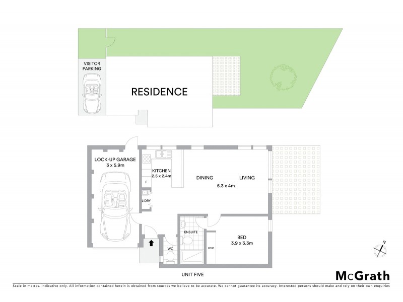 5/3 Lochbuy Street, Macquarie ACT 2614 Floorplan