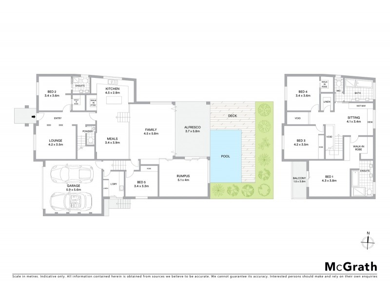 7 Ray Ellis Crescent, Forde ACT 2914 Floorplan