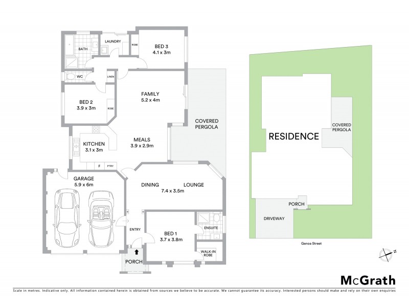 8 Genoa Street, Amaroo ACT 2914 Floorplan