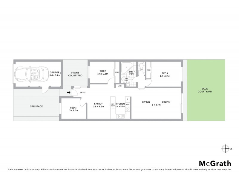 43/158 Starke Street, Holt ACT 2615 Floorplan
