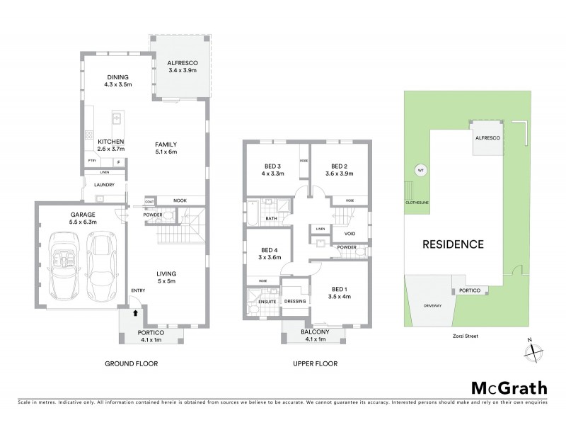 9 Zorzi Street, Forde ACT 2914 Floorplan