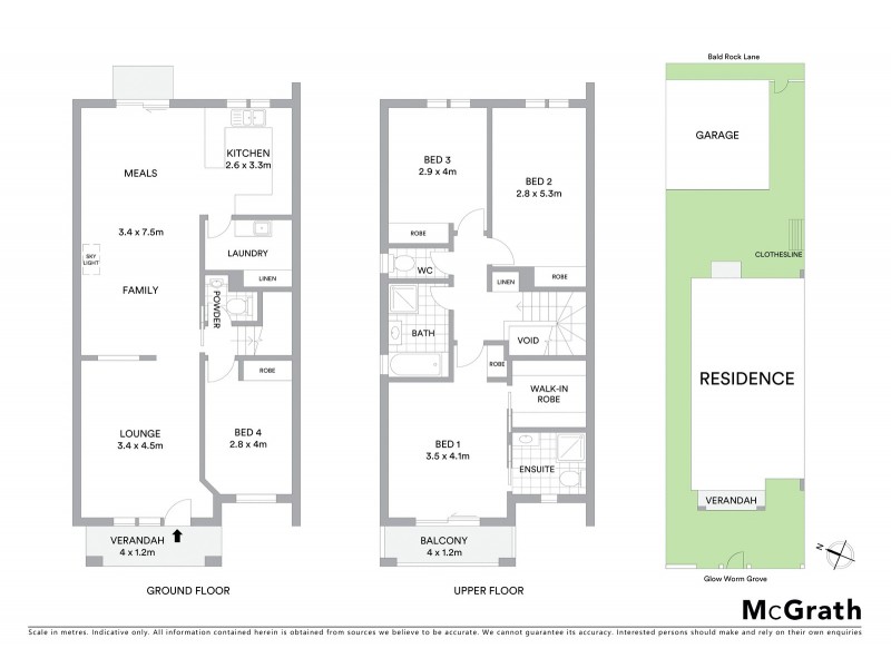 14 Glow Worm Grove, Harrison ACT 2914 Floorplan