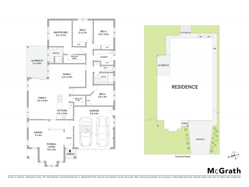 9 Coomera Street, Harrison ACT 2914 Floorplan